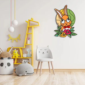 Professor Thistle-hop, Wall Art, Wooden Wall Art, Wall Hangings, Handmade